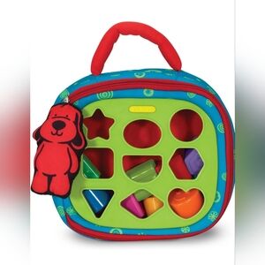 Melissa & Doug K's Kids Take-Along Shape Sorter Baby Toy
